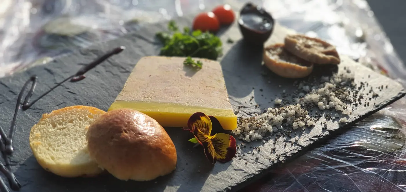Foie gras et brioche