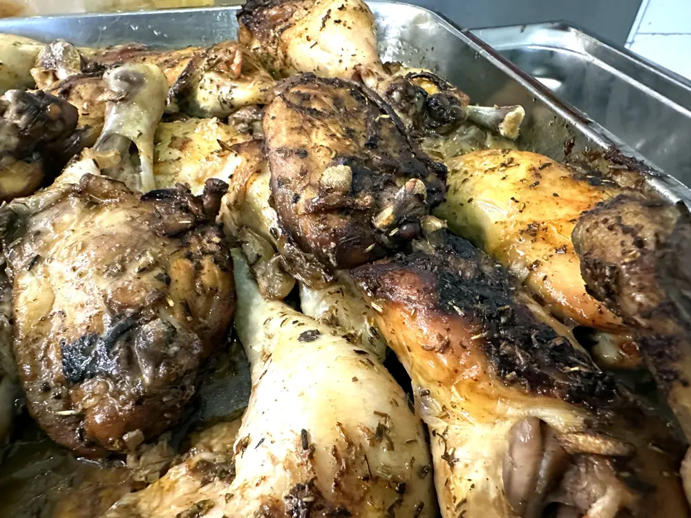 Poulet rôti aux épices